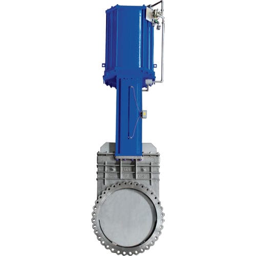 Válvula de gaveta - Z8-9 - Wuxi Smart Auto-control Engineering Co., Ltd. - com atuador elétrico / de controle / para lodo