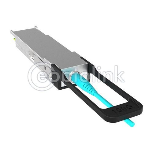 Transceptor para fibra óptica - 100G QSFP28 AOC  - Eoptolink Technology Incorporation - Gigabit Ethernet / de 4 canais / QSFP