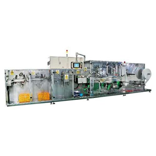 Linha de produção de toalhas umedecidas - GM-082 - Xiamen Gachn Technology Co.,Ltd. - controlada por CLP