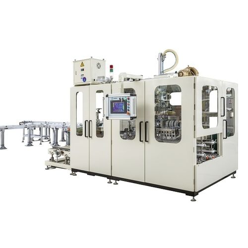 Máquina embaladora controlada por CLP - GM-091W - Xiamen Gachn Technology Co.,Ltd. - horizontal / para caixas de papelão