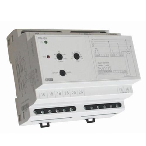 Relé de monitoramento de corrente - PRI-53 - ELKO - CA/CC / trifásico / para motor elétrico