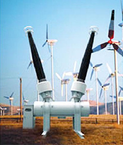 Disjuntor isolado com gás SF6 - LW55B-550/Y6300-63 - Henan ping high electric co., LTD. - trifásico / CA / de alta potência