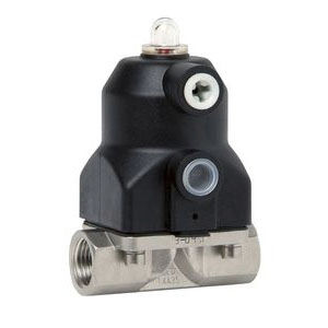 Válvula de diafragma - 188 , 189 series - SED Flow Control GmbH - com acionamento pneumático / para água / de 2/2 vias