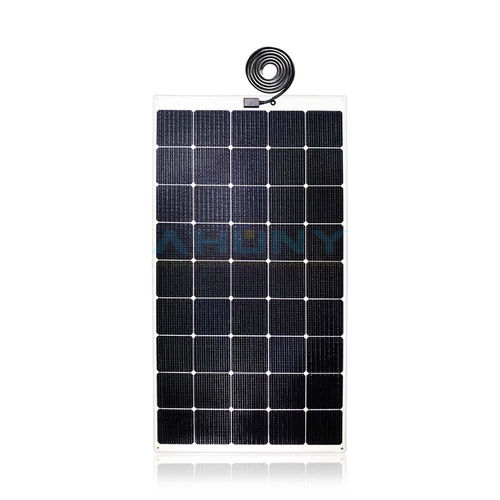 Módulo fotovoltaico de silício monocristalino - eMarvel 160w - Shenzhen Ahony Power Co.,Ltd. - CE / black / flexível