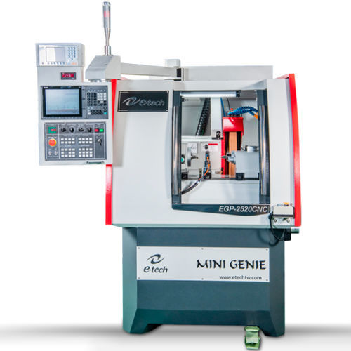 Retífica cilíndrica - EGP-2520 - E-tech Machinery - para peças a usinar / CNC