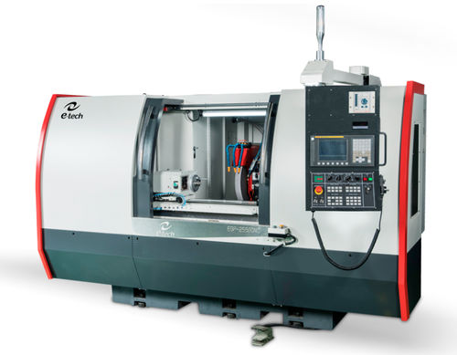 Retífica cilíndrica - EGP series  - E-tech Machinery - angular / para peças a usinar / para perfis metálicos