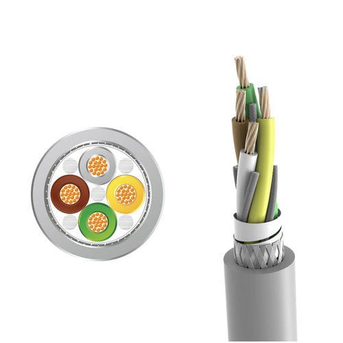 Cabo de alimentação - LONGFLEX® CHAIN FD 431 CY - Zhaolong Interconnect - DIN / multifilamentos / em cobre