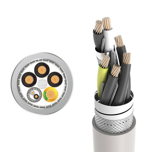 Cabo de alimentação - LONGFLEX® SERVO FD 318 CY - Zhaolong Interconnect - DIN / retardante de chama / multifilamentos
