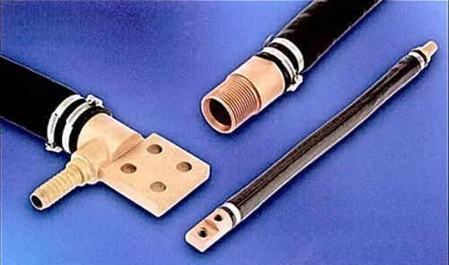 Conector de resfriamento a água - TESORAX - de alimentação elétrica / quadrado / de mola