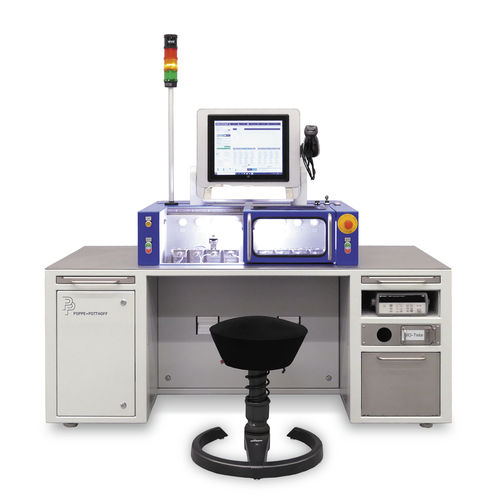 Testador de estanqueidade pneumático - PPM - Poppe + Potthoff Maschinenbau GmbH - de fluxo / hidráulico / para válvulas