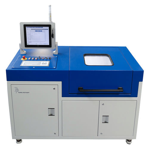 Banco de ensaio de ruptura - Poppe + Potthoff Maschinenbau GmbH - automático / controlado por computador / para recipiente pressurizado