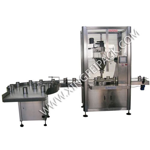 Envasadora automática - XFF-G - Shanghai Xingfei Packaging Machinery Co., Ltd. - de garrafas / para latas / para granulados