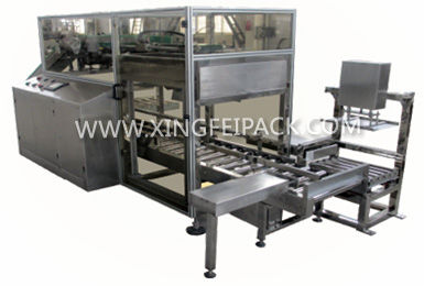 Encaixotadora horizontal - XFC-ZX - Shanghai Xingfei Packaging Machinery Co., Ltd. - automática / para garrafas de vidro / para sacos