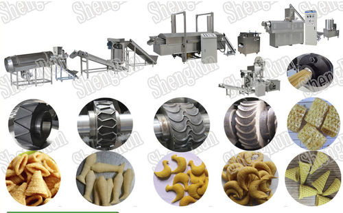 Linha de produção de alimentos - Jinan Shengrun Machinery Co., Ltd.