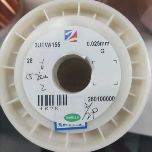Fio elétrico esmaltado - UEW/155 - BAIYIN YIZHI CHANGTONG SUPER MICRO-WIRE COMPANY - em cobre / em poliuretano / redondo