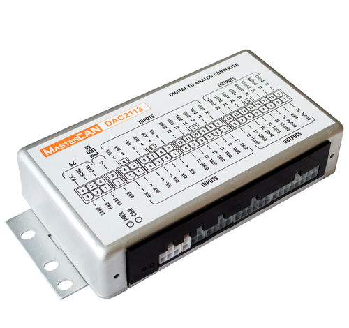 Comando modular para sistema transportador - MasterCAN DAC2113 - TECHNOTON
