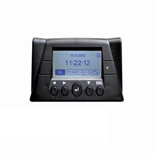 Painel de visualização de informação - MasterCAN Display 35 - TECHNOTON - LCD / 128 x 64 / para veículos