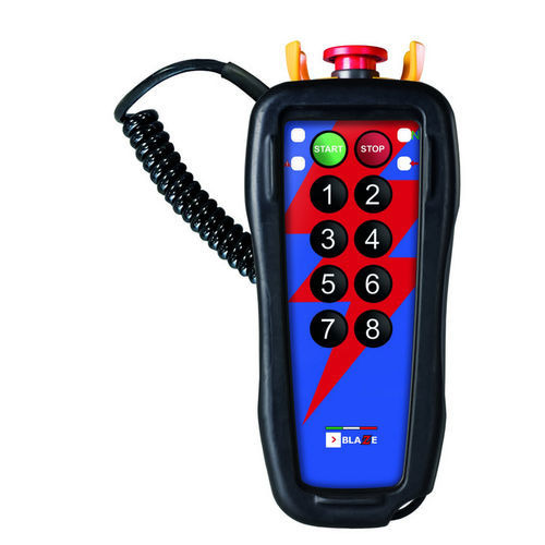 Controle remoto com fio - Blaze - Sistematica - com botões / industrial / para caminhão