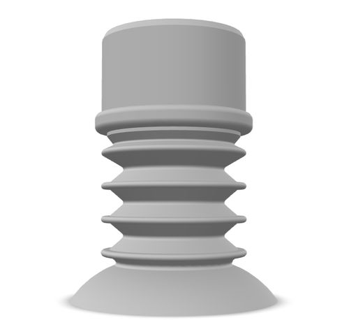 Ventosa de fole - 240.030.006.02 - Morali GmbH - em silicone