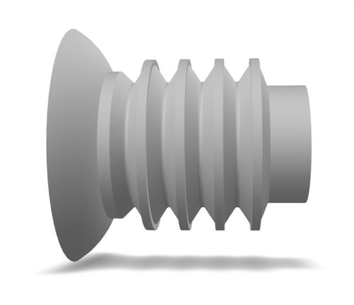 Ventosa de fole - 240.041.031.02 - Morali GmbH - em silicone