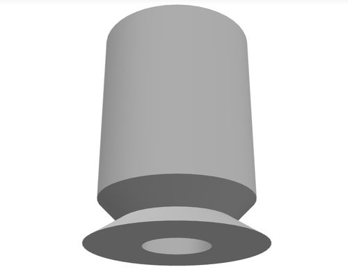 Ventosa plana - 10.016.651.01 - Morali GmbH - em NBR