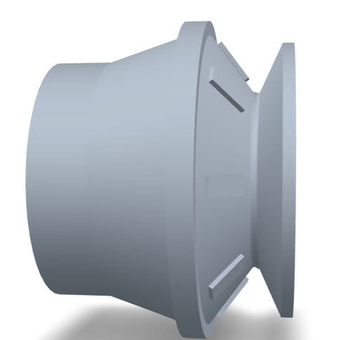 Ventosa de fole - 210.030.198.02 - Morali GmbH - em silicone