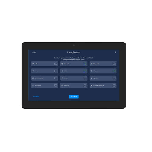 Software para teste - Demo APK - Glory Star Group  - de controle / RFID