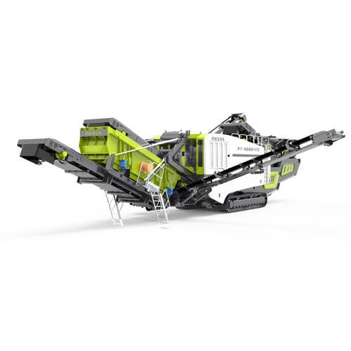 Britador cônico - PT-3000YCS - Guangxi Mesda Engineering Machinery Co., Ltd - móvel / de esteiras