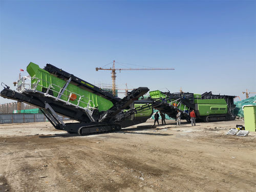 Peneira para peneiramento a seco - MS-7020C - Guangxi Mesda Engineering Machinery Co., Ltd - para mineração / vibratória / para produtos a granel