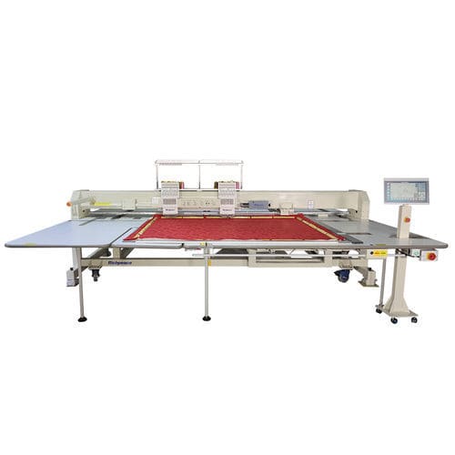 Máquina de bordar de cabeçote único - RPCE-NM-FE series - Tianjin Richpeace AI Co., Limited - com 3 cabeças / com 2 cabeças / com 9 agulhas