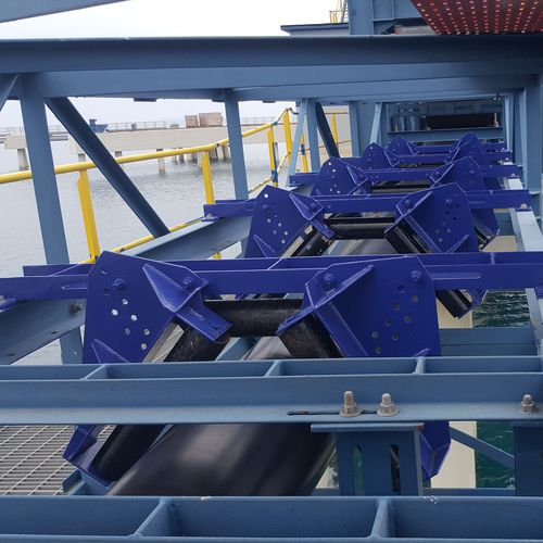 Transportador de esteira - AE-CV-PIPE - A.E. ENGINEERS - horizontal / inclinado / curvo