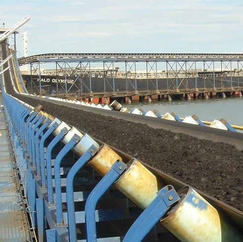 Transportador de esteira - AE-CV-COAL HANDLING - A.E. ENGINEERS - horizontal / curvo / para manipulação