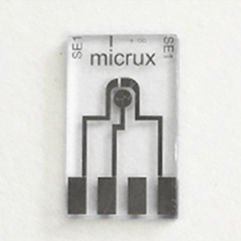 Elétrodo simples - ED-SE1 series - Micrux Fluidic - de filme fino / com fio de platina / em titânio