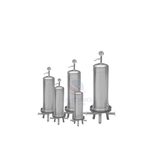 Unidade de filtragem de cartucho - Microporous Membrane - Wenzhou Lihong Machinery TECHNOLOGY Co., LTD - para sucos de frutas / para vinagre / para a indústria das bebidas