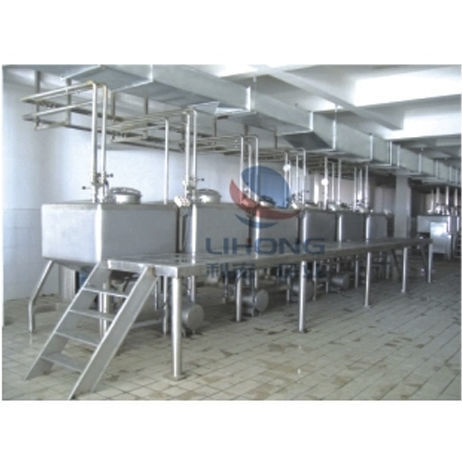 Tanque para alimentos - Wenzhou Lihong Machinery TECHNOLOGY Co., LTD - para bebidas / de emulsão / para máquina de corte