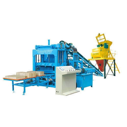 Máquina de fabricação de blocos em concreto - QTY4-15 - ZCJK Intelligent Machinery Wuhan Co. Ltd - automática / estacionária