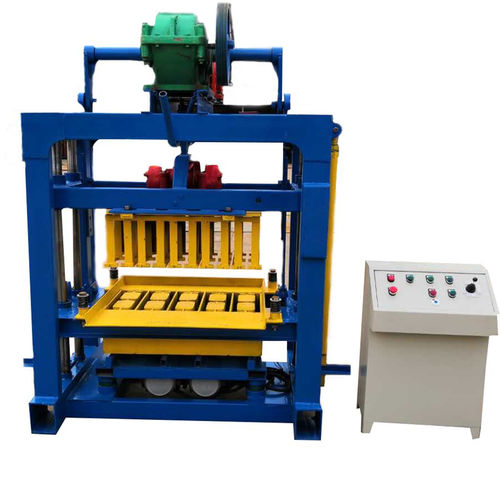 Máquina de fabricação de blocos em concreto - QTJ4-40 - ZCJK Intelligent Machinery Wuhan Co. Ltd - automática / estacionária