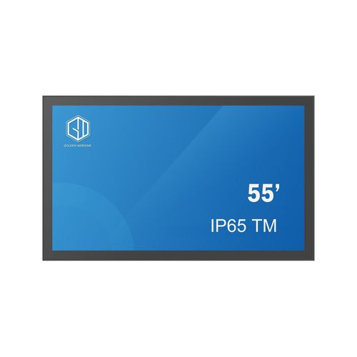 Monitor à prova de água - GY55IP65TM - Shenzhen Golden Margins Co., Ltd.  - TFT-LCD / com tecnologia capacitiva projetada / industrial