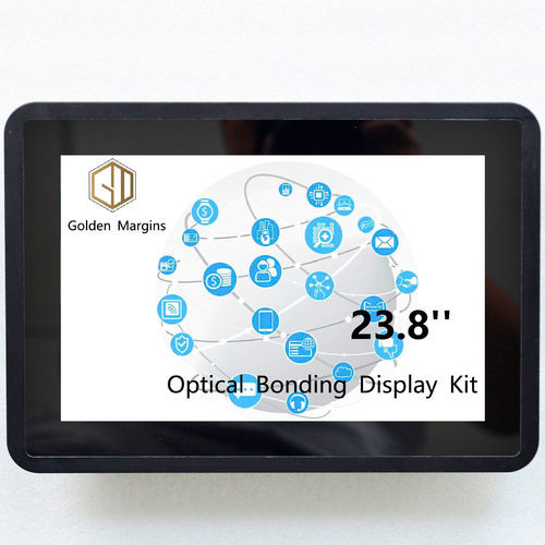 Painel de visualização TFT LCD - GY238OPKDTM - Shenzhen Golden Margins Co., Ltd.  - com tela sensível ao toque capacitiva / de alta resolução / de alta definição