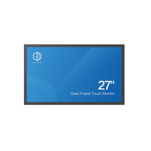 Monitor legível sob a luz solar - GM27OPTM - Shenzhen Golden Margins Co., Ltd.  - LCD / com tecnologia capacitiva projetada / com tela sensível ao toque multitouch