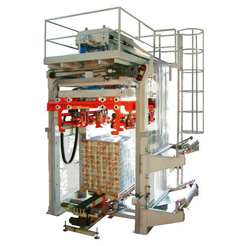 Máquina embaladora controlada por CLP - Shandong Dyehome Intelligent Equipment Co.,Ltd - com filme plástico / para produtos alimentares / para a indústria alimentícia