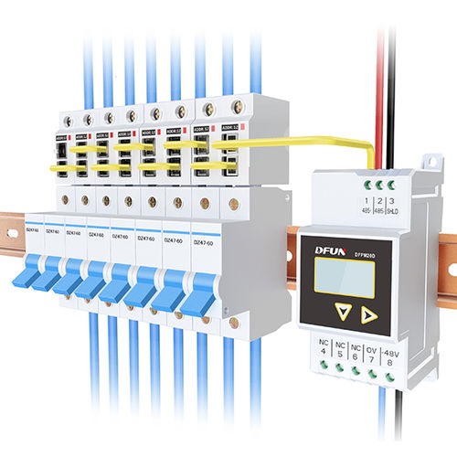 Medidor de energia elétrica monofásico - DFPM20D  - DFUN (ZHUHAI) CO.,LTD. - para trilho DIN / RS-485 / MODBUS