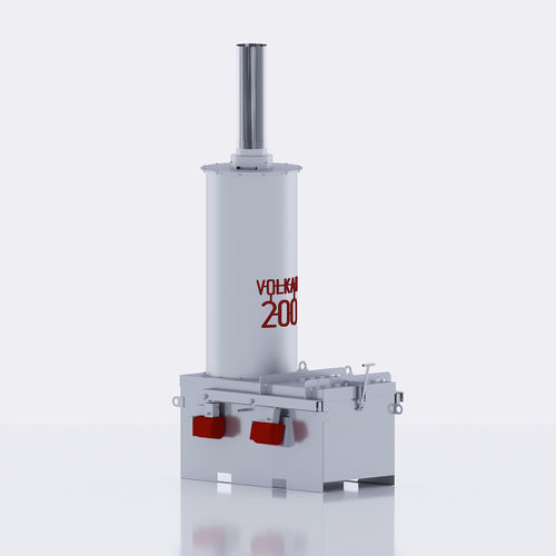 Incinerador para resíduos hospitalares - VOLKAN 200 - Eco-Spectrum LLC - para resíduos farmacêuticos / para carcaças de animais / para resíduos perigosos