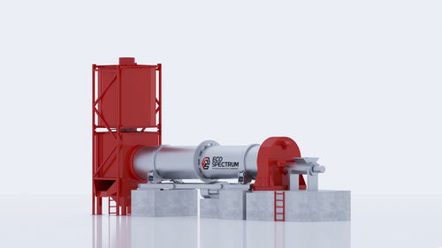 Incinerador para resíduos hospitalares - HURIKAN 1000 R - Eco-Spectrum LLC - para resíduos farmacêuticos / para carcaças de animais / para resíduos perigosos