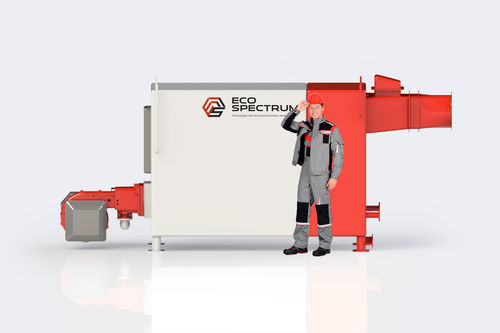 Caldeira a água superaquecida - GEOTHERM WGB (3P) 0,63 - Eco-Spectrum LLC - a gás / a combustível / aquatubular