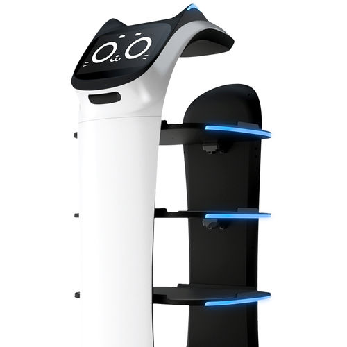 Robô de entrega para comida - BellaBot - Pudu Robotics - para ambientes internos / com rodas / autônomo