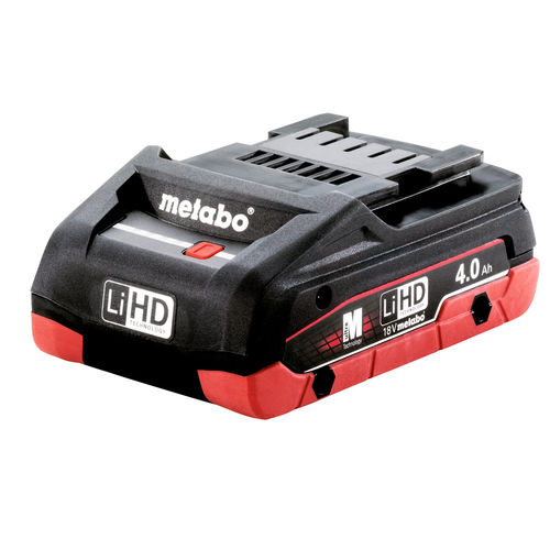 Bateria de lítio - LiHD - Metabowerke - monobloco / 18 V / para ferramenta elétrica portátil