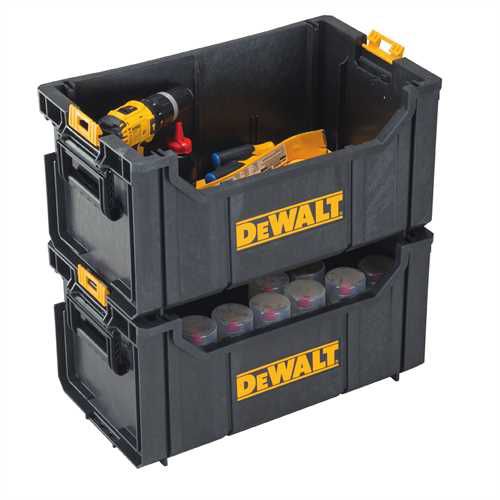 Caixa em polipropileno - DWST08205 - DEWALT Industrial Tool - de armazenamento / com pegas