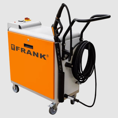 Lavadora de alta pressão a água quente - FE DMP-SERIES - FRANK HOCHDRUCK- und DAMPFTECHNOLOGIE GMBH - elétrica / móvel