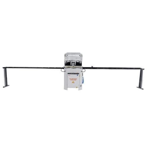 Máquina de corte corte inferior - SÇ 403 - PLASTMAK MACHINE - com faca rotativa / para alumínio / para PVC